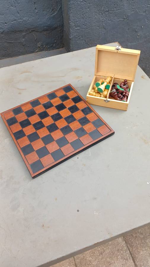 Hand  Crafted Wooden Chess Set