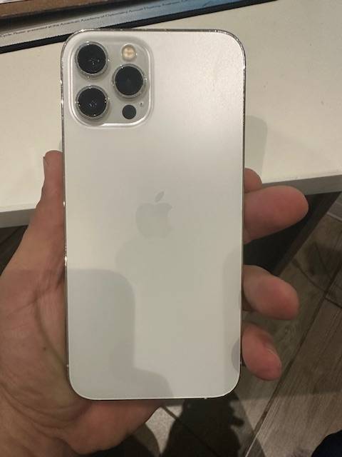 iphone 12 Pro Max 256 gig silver
