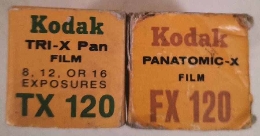 Vintage Kodak film (black and white) - expired