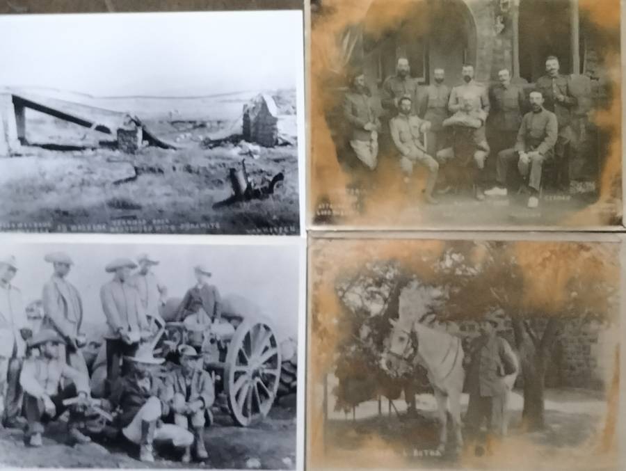 Anglo-Boer War images by Pretoria-based photographer (14 x contemporary reprints)