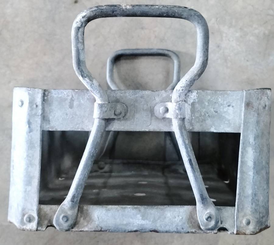 Rare steel bottle crate - Robert Guder - Windhoek