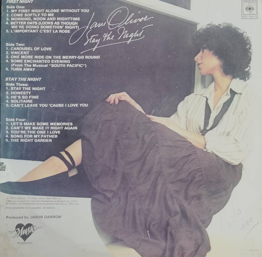 LP / Vinyl / Record - Jane Olivor - First night plus Stay the night (2LP)