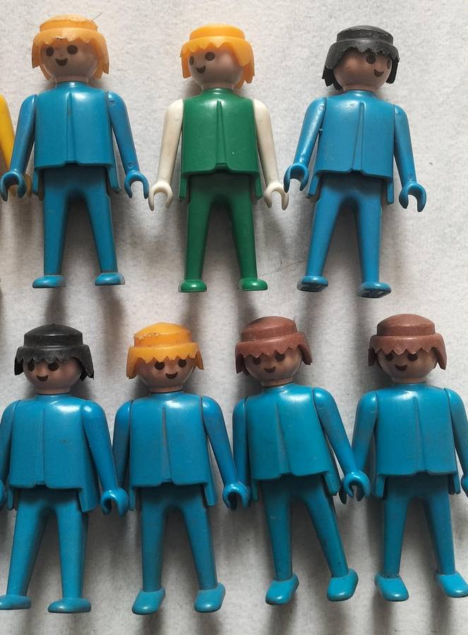 Vintage Playmobil figurines (x11)