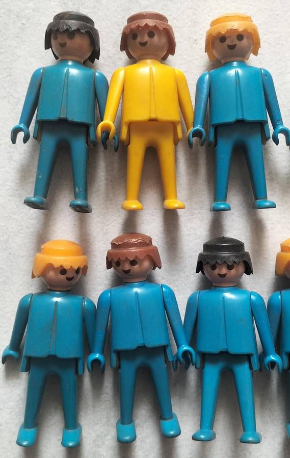 Vintage Playmobil figurines (x11)