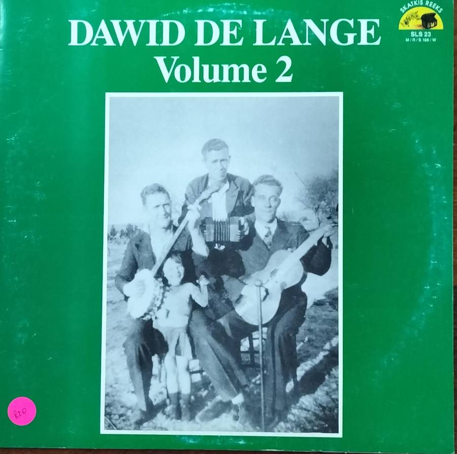Boere musiek plaat - Vinyl / LP / Record - Dawid de Lange (Volume 2)
