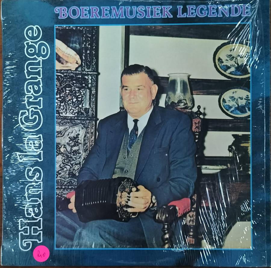 Boere musiek plaat - Vinyl / LP / Record - Boeremusiek legende - Hans la Grange