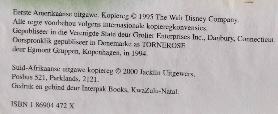 Disney se wonder wereld van lees - Die slapende prinses (1995)  - hardeband