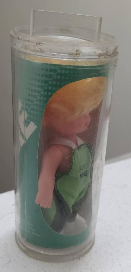 Vintage toy - Canned doll - Lily Lime