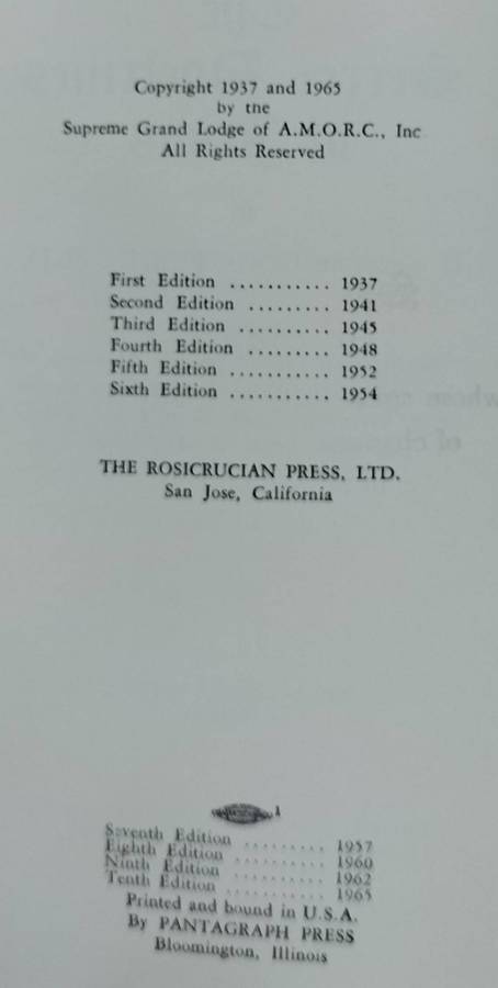 The secret doctrines of Jesus (Spencer Lewis, 1965)