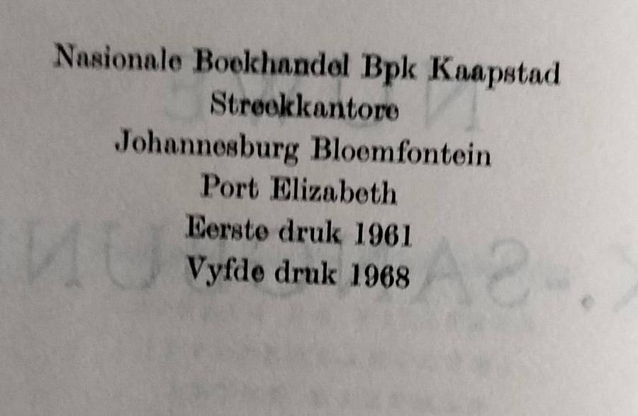 Nuwe FAK-Sangbundel met 388 liedere (1968)