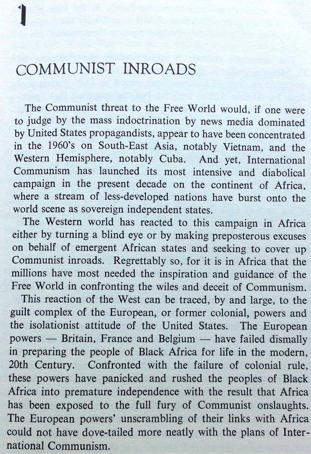 Africa and communism - F R Metrowich - Hardcover
