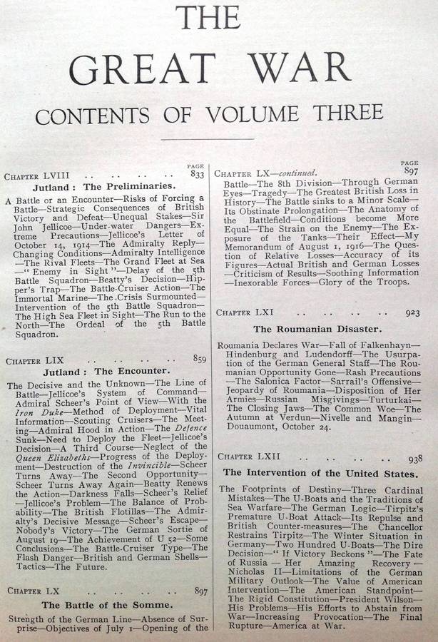 The Great War - The Right Hon. Winston S. Churchill, CH, MP - Volumes One to Four (Complete Set)