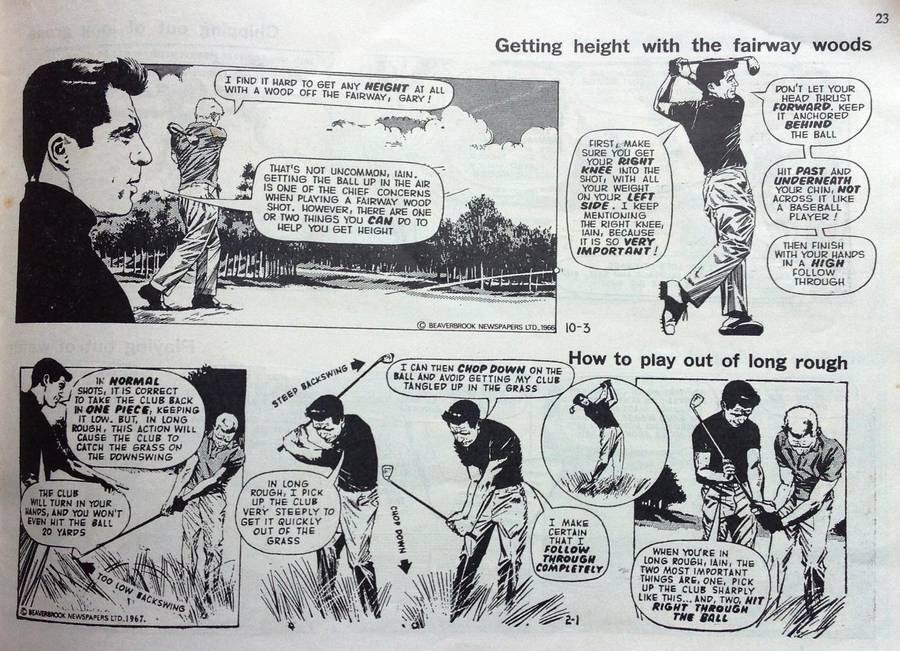 Gary Player's Golf Class as published in The Cape Argus