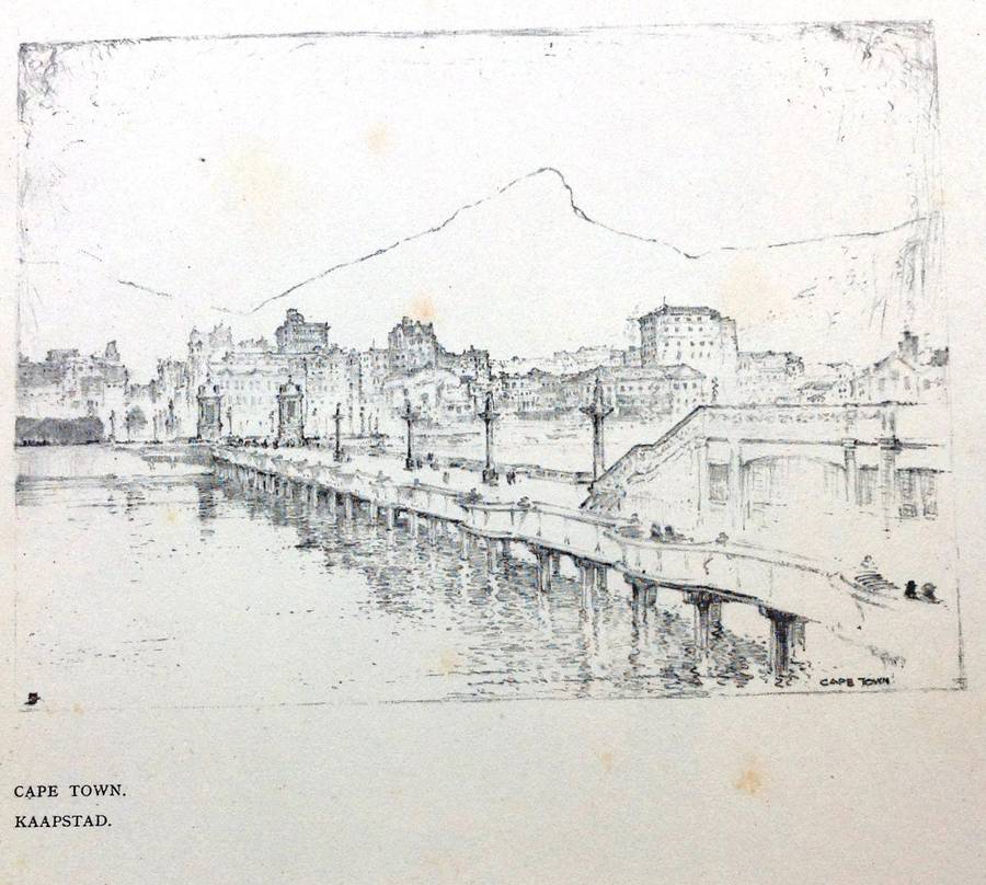 South Africa - A Series of Pencil Sketches by William M Timlin - Hardcover - Chittenden