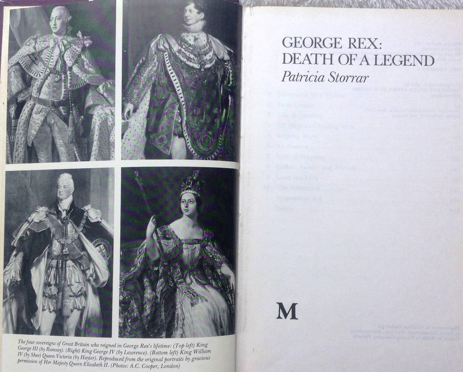 George Rex: Death of a Legend - Patricia Storrar - Hardcover