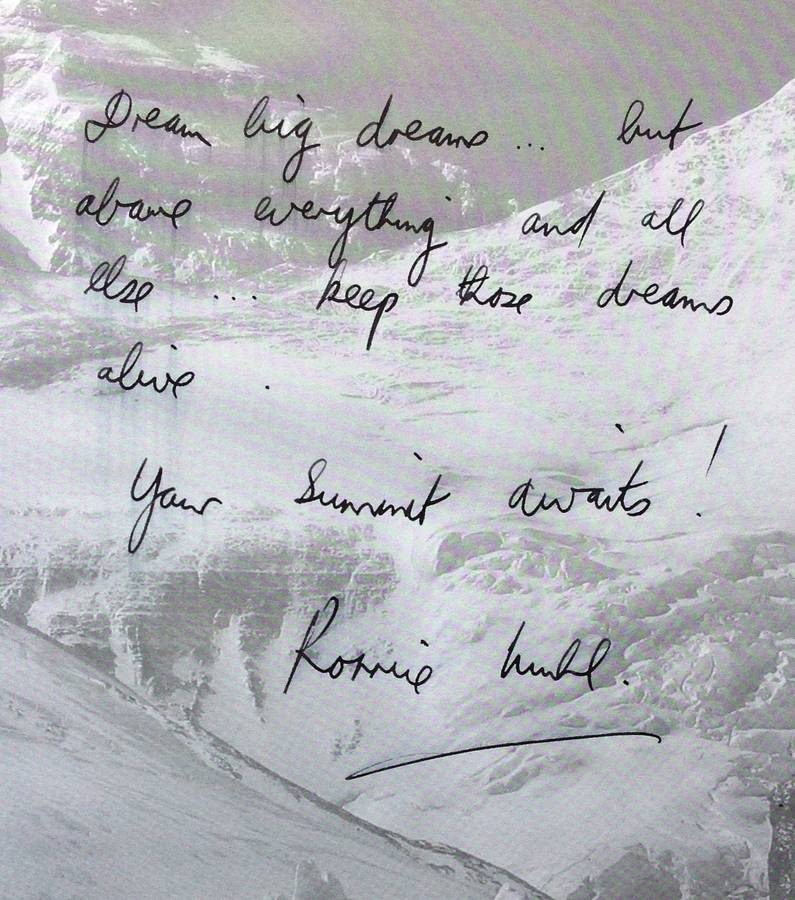 Everest - Surviving the Death Zone - Ronnie Muhl - Hardcover     Book signed by Author