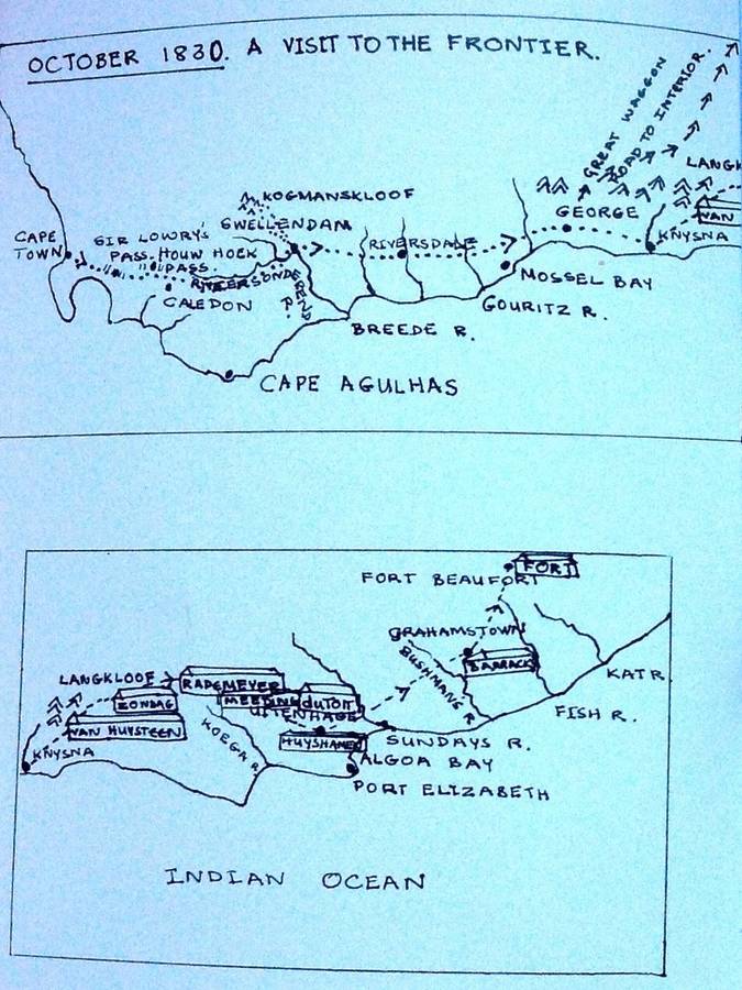 Thomas and Caroline-A Knysna Diary 1830-1834 - Transcribed, illustrated by Pamela Day (nee Duthie)