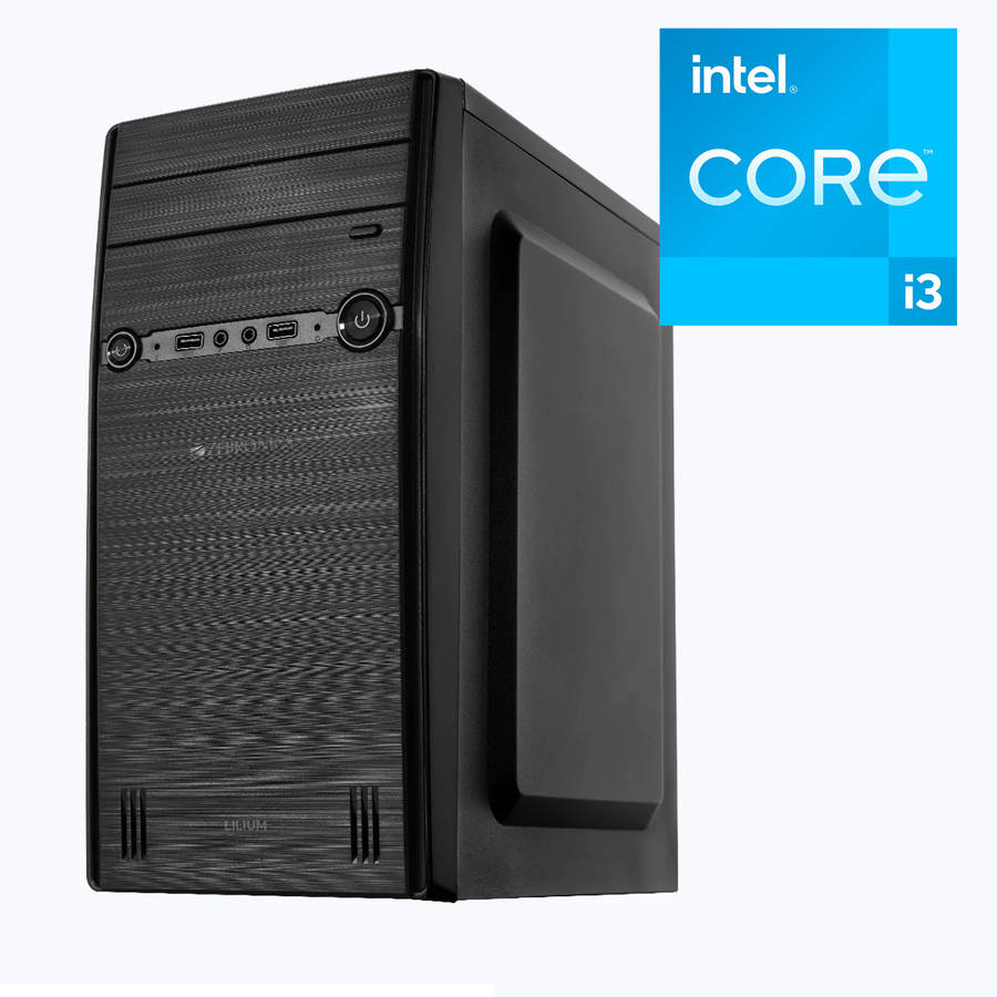 WOW!! Intel i3 PC, 500GB HDD, 8GB Ram, Black ATX Case, FULLY WORKING