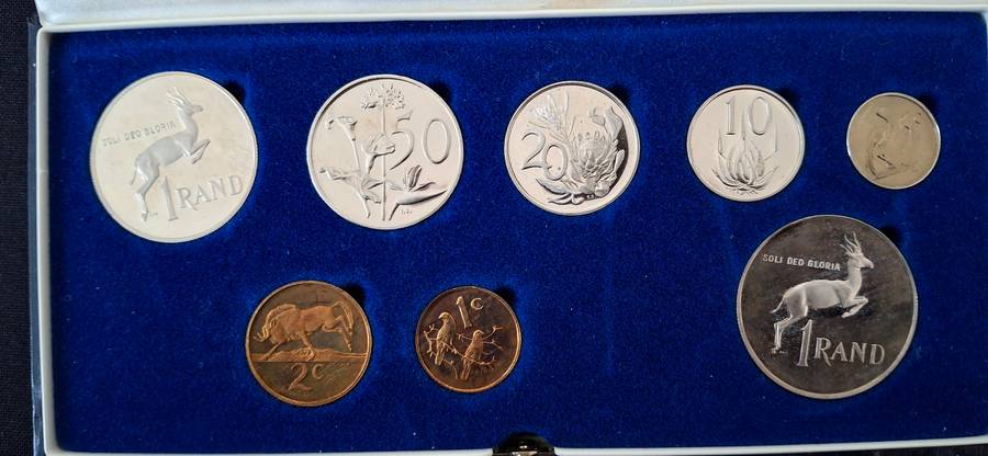 1989 SOUTH AFRICA PROOF SET