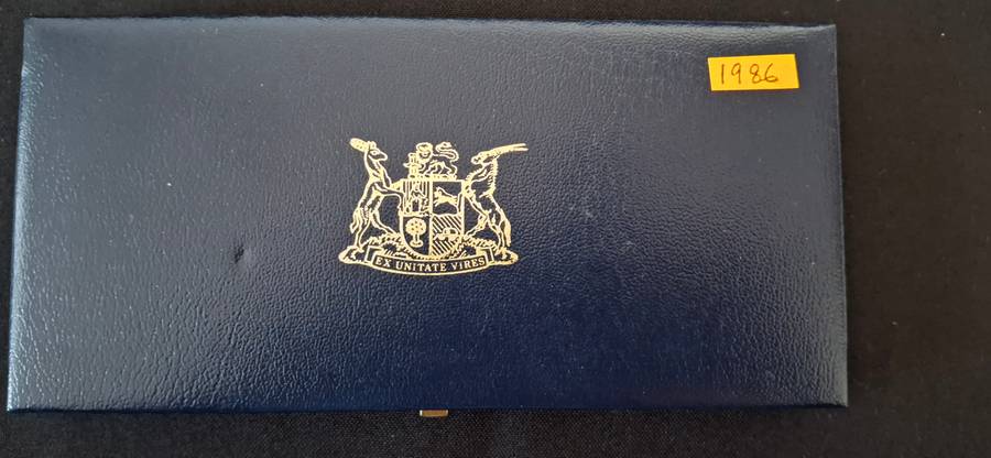 1986 SOUTH AFRICA PROOF SET
