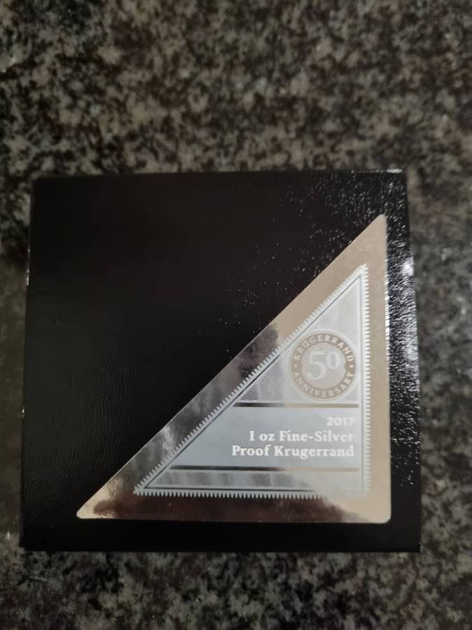 2017 50th Anniversary Silver Krugerrand PF70 Ultra Cameo