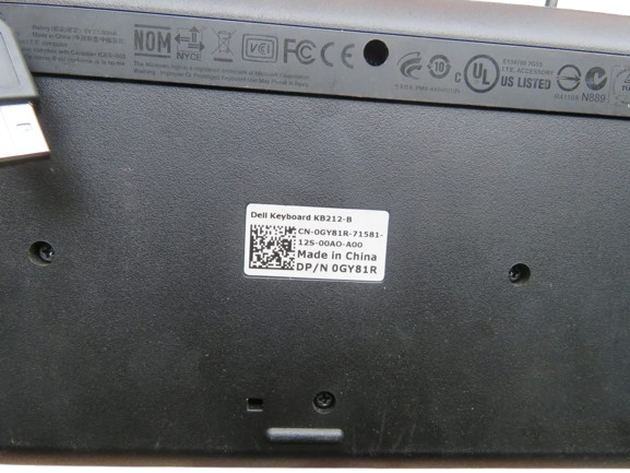 DELL KB212-B USB Multimedia Keyboard