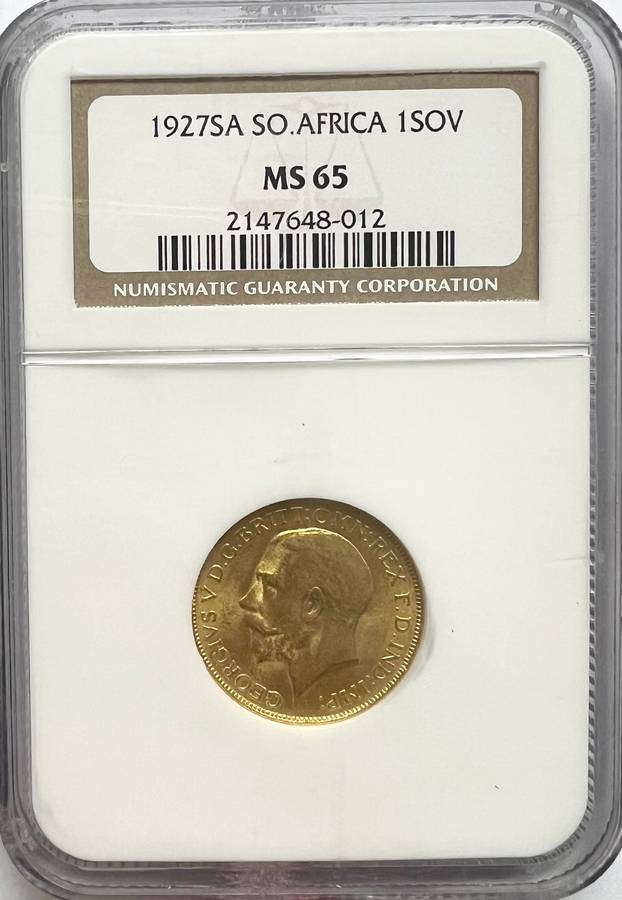 1927 SA 1 SOV MS65