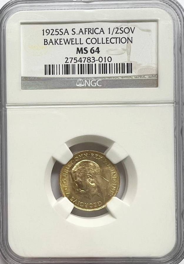 1925 SA 1/2 SOV BAKEWELL COLLETION MS64