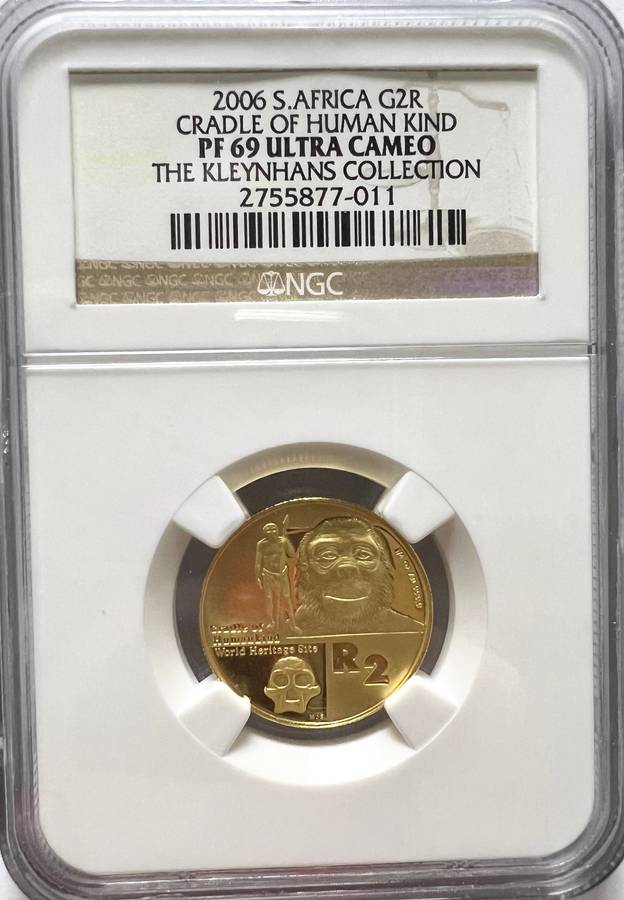 2006 G2R Cradle of Human Kind PF69 Ultra Cameo (The Kleynhans Collection)