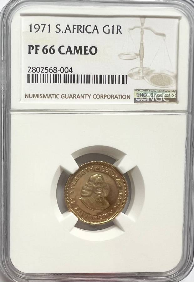 1971 G1R PF66 CAMEO