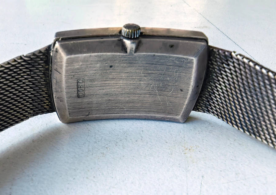 Le Monde Sterling Silver Watch