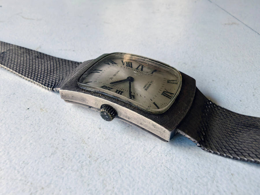 Le Monde Sterling Silver Watch