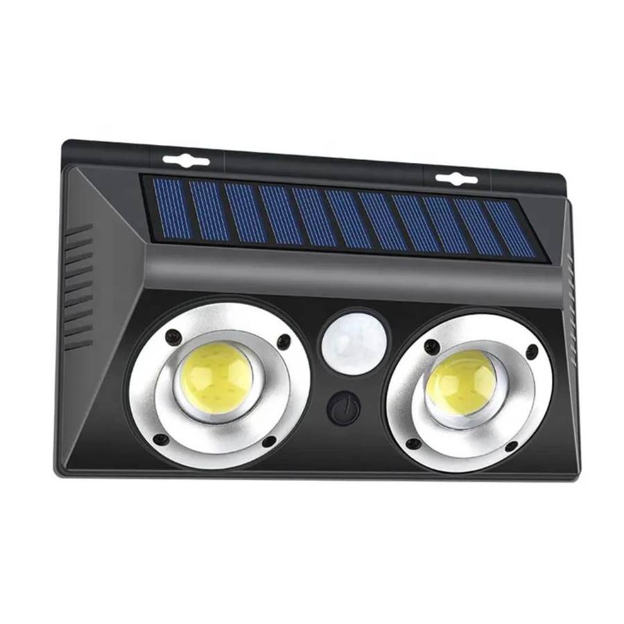 Bright Duel Cob Angel Eye Solar Motion Sensor Security Lights