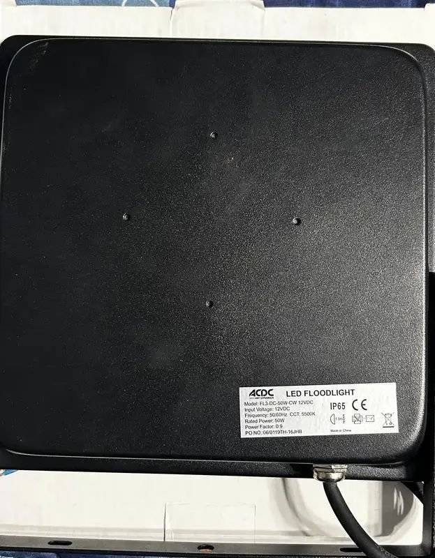 New in Box. 50w 12vdc Floodlights