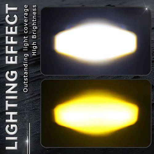 Top Quality Aluminum Angel Eye Motorcycle Spotlights. (Not Plastic) Amber and White light.