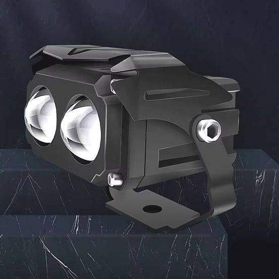 Top Quality Aluminum Angel Eye Motorcycle Spotlights. (Not Plastic) Amber and White light.