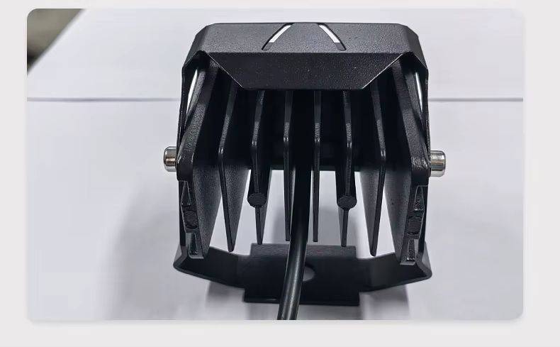 Top Quality Aluminum Angel Eye Motorcycle Spotlights. (Not Plastic) Amber and White light.