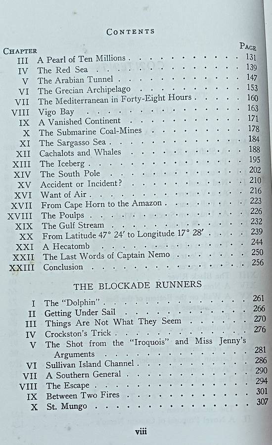 Twenty Thousand Leagues under the Sea & The Blockade Runners - Jules Verne - Hardcover