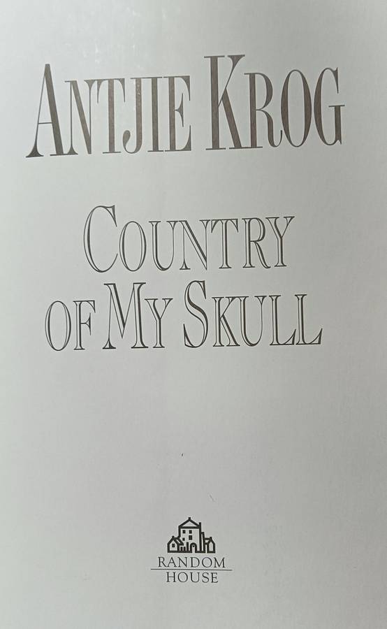 Country of my Skull - Antjie Krog - Softcover - 286 pages