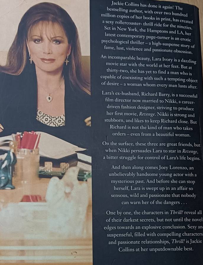 Thrill - Jackie Collins - Softcover - 487 Pages