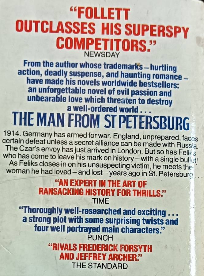 The Man from St Petersburg - Ken Follett - Softcover - 410 Pages