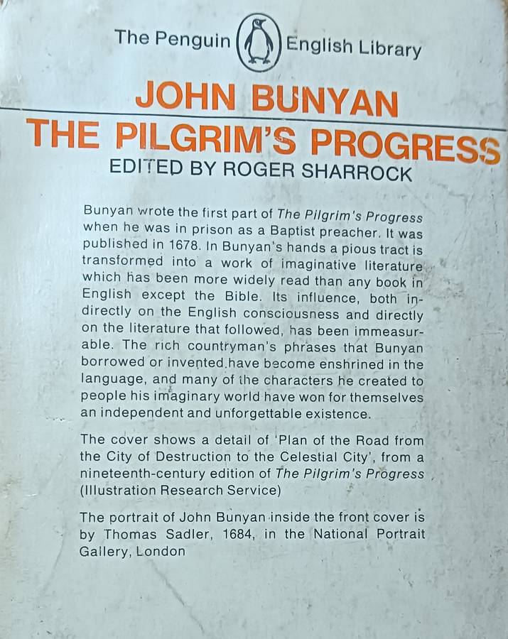 The Pilgrim's Progress - John Bunyan  - Softcover - 377 pages