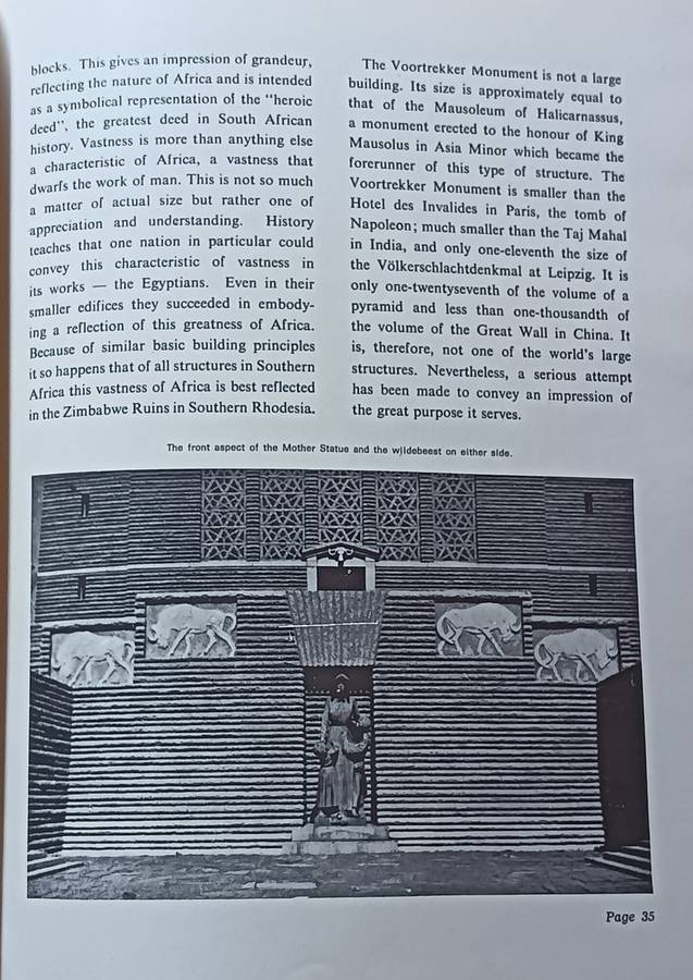 The Voortrekker Monument Pretoria - Softcover - 88 pages