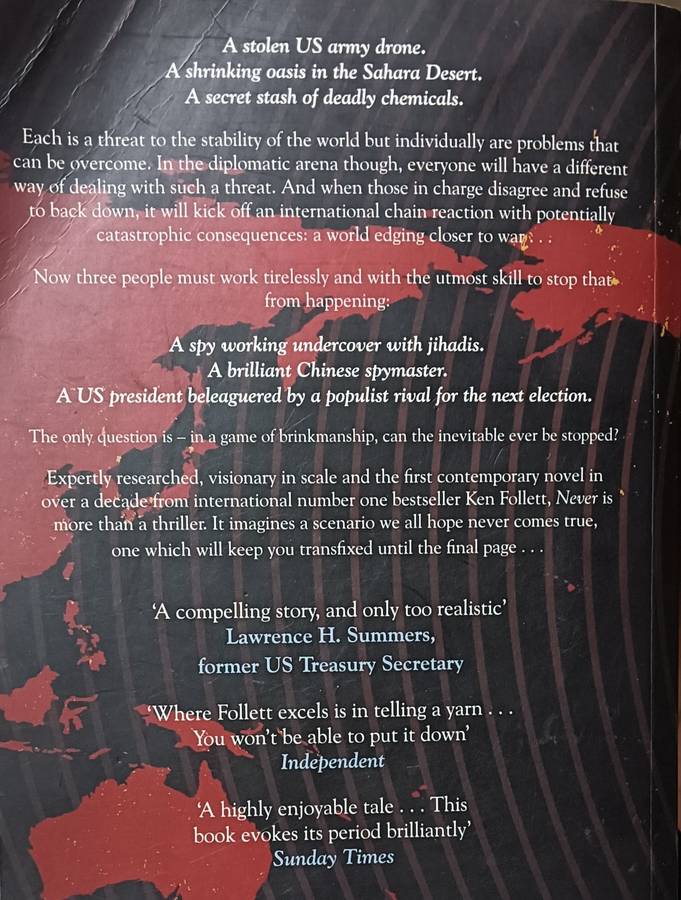 Never - Ken Follett - Softcover - 814 Pages
