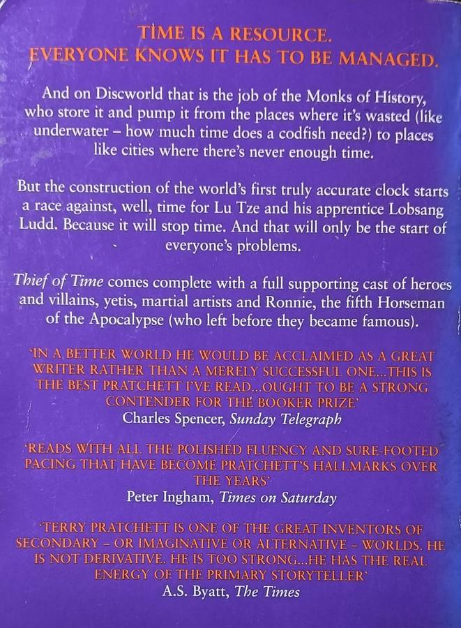 Thief of Time - Terry Pratchett - Softcover - 430 pages