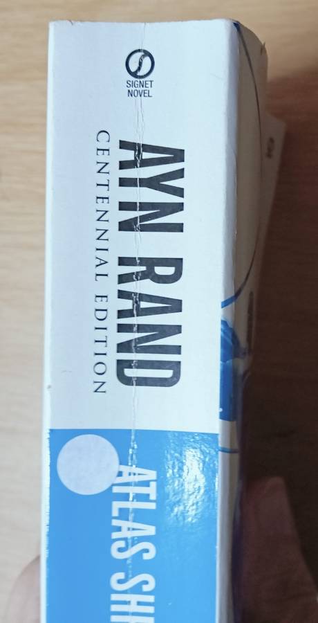 Atlas Shrugged - Ayn Rand - Softcover - 1077 pages