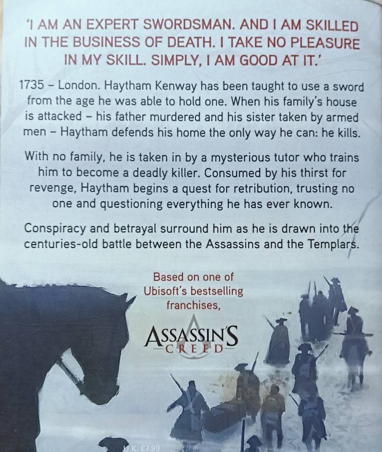 Assassins Creed - Forsaken - Oliver Bowden - Softcover - 482 Pages