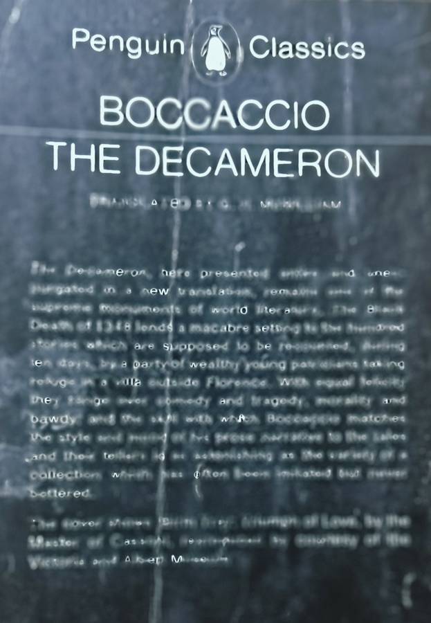 The Decameron - Boccaccio - Softcover - 833 Pages