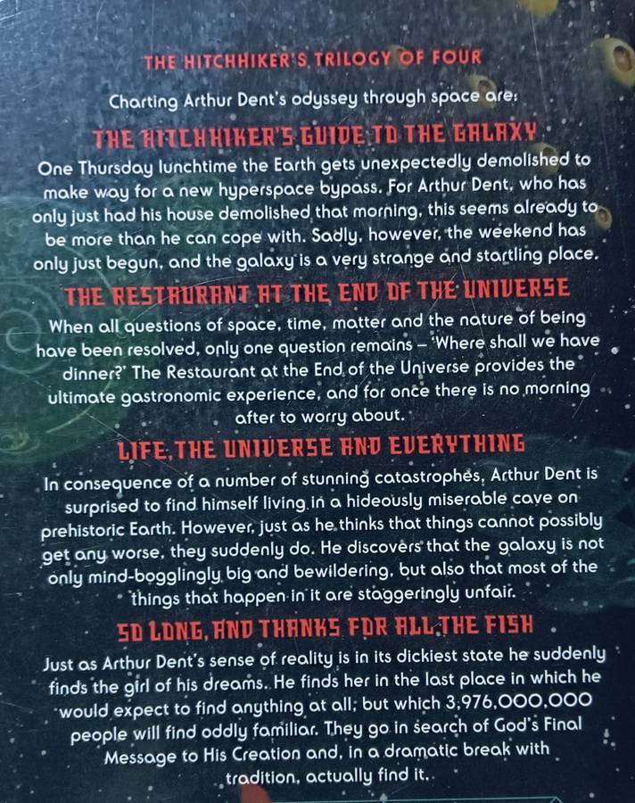 The Hitchhiker's Guide to the Galaxy - A Trilogy of Four - Douglas Adams - Softcover - 764 pages