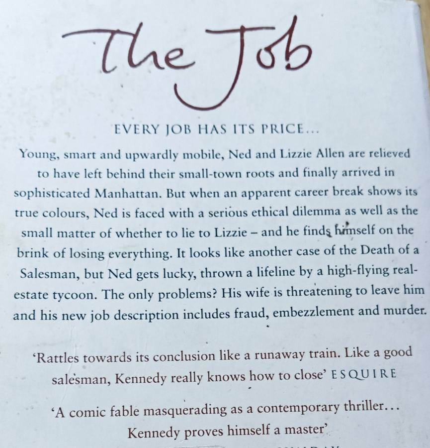 The Job - Douglas Kennedy - Softcover - 501 pages